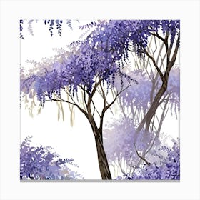 Wisteria tree 4 Canvas Print