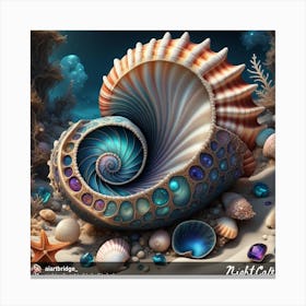Sea Shell Canvas Print