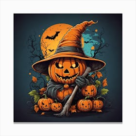 Halloween Pumpkin 5 Canvas Print