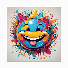 Smiley Face 6 Canvas Print