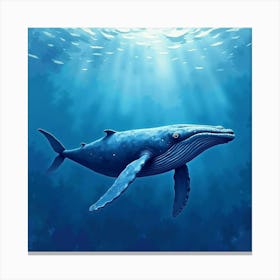 Humpback Whale 2 Canvas Print