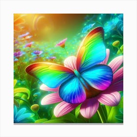 Colorful Butterfly 1 Canvas Print