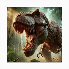 Jurassic Park 6 Canvas Print