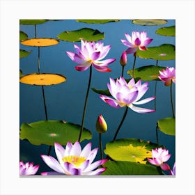 Lotus Flower 12 Canvas Print