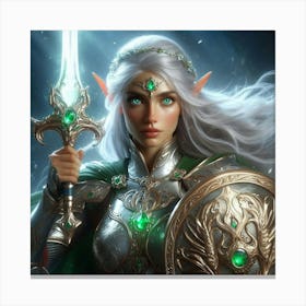 Elf Girl Canvas Print