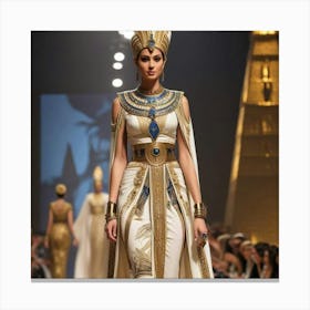 Egyptian Fashion 1 Canvas Print