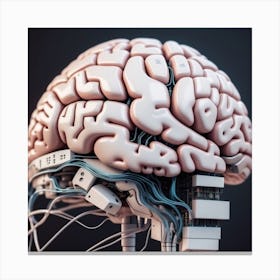 Artificial Brain 2 Canvas Print