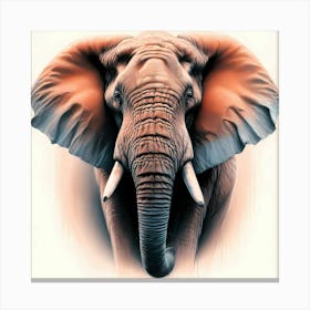 Wild Animal Illustration 331 Canvas Print