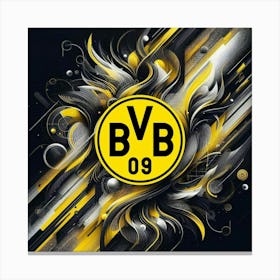 Borussia Dortmund Logo Wall Art 12 Canvas Print