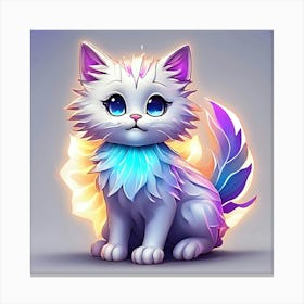 Cute Cat 1 Canvas Print