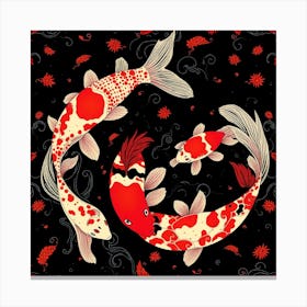 Koi Fish 91 Canvas Print