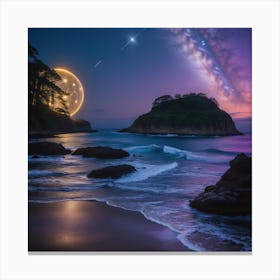 Sacred cove Canvas Print