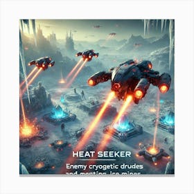 Heat Seeker Canvas Print