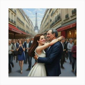 Paris Celebration Canvas Print