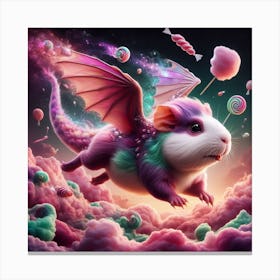 Dragonpig Dreams Canvas Print