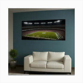 Default Create Unique Design Of Stadium Front Desk Wall Art 0 Canvas Print