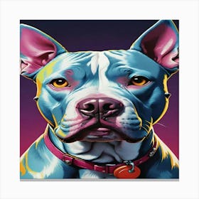 Pit Terrier 1 Canvas Print