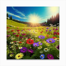 Wildflowers 2 Canvas Print