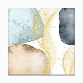 Abstract Watercolor Painting Canvas Print