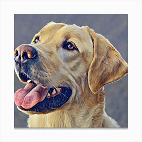 Man’s Best Friend - Labrador Canvas Print