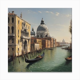 The Grand Canal Of Venice 1 Canvas Print
