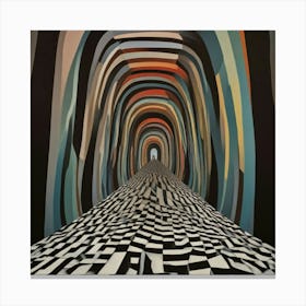 Tunnel Canvas Print