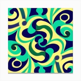 Swirls And Swirls Canvas Print