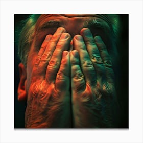 Cover Your Face Canvas Print