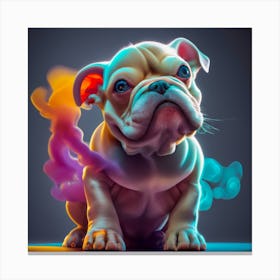 Bulldog Canvas Print
