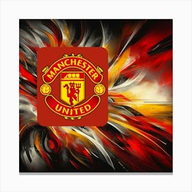 Manchester United F.C. Logo Wall Art 5 Canvas Print