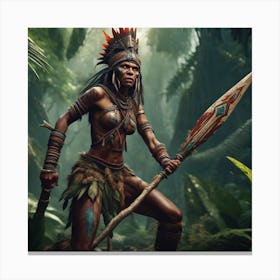 Jungle protector Canvas Print