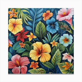 Tropical Vibrance (6) Canvas Print