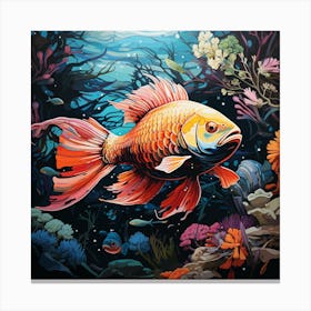 Goldfish 1 Canvas Print