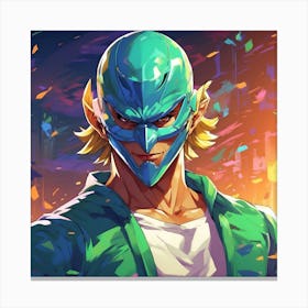 Ninja Warrior 1 Canvas Print