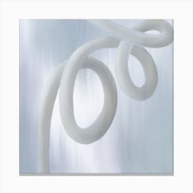 Abstract Spiral Calm Painting Canvas Print