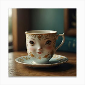 Tea Art 130 Canvas Print