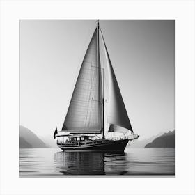 Sailboat 2 Canvas Print