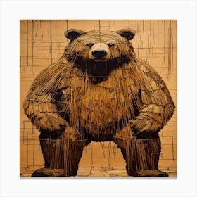 'Bear' Canvas Print