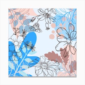 Floral Pattern 2 Canvas Print