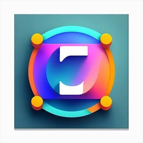 Letter C Canvas Print