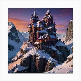 Castle In Norway Canvas Print