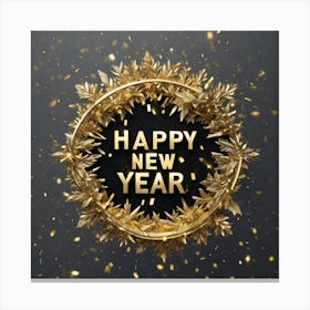 Happy New Year 68 Canvas Print