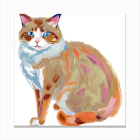 Ragdoll Cat 02 Canvas Print