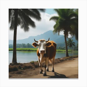 Philippine National Animal: Cow Canvas Print