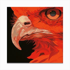 Red Eagle Canvas Print