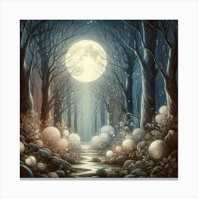 Moonlit Magic 8 Canvas Print