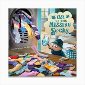 Case Of The Missing Socks 1 Canvas Print