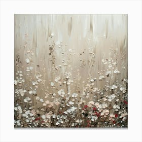 Abstract - Flowers Canvas Print