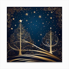 Elegant Christmas Design Series013 Canvas Print