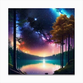 Milky Way 47 Canvas Print